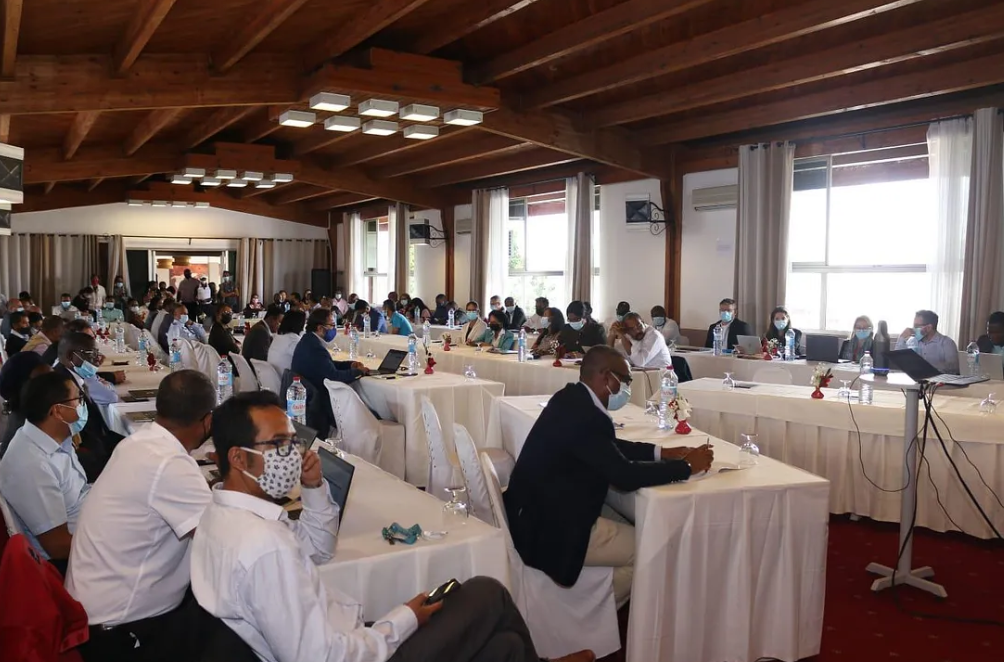 Presentation of findings and recommendations during the last day of the mission | CADRI Secretariat, 2022