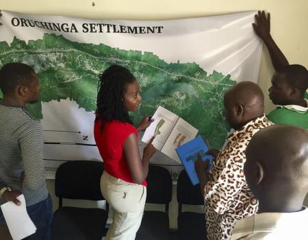 People holding map